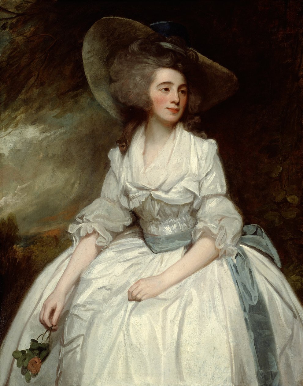 Fru Francis Russell av George Romney