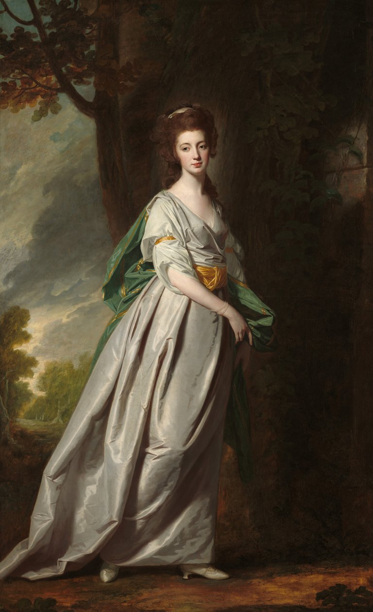 Mrs Thomas Scott Jackson av George Romney