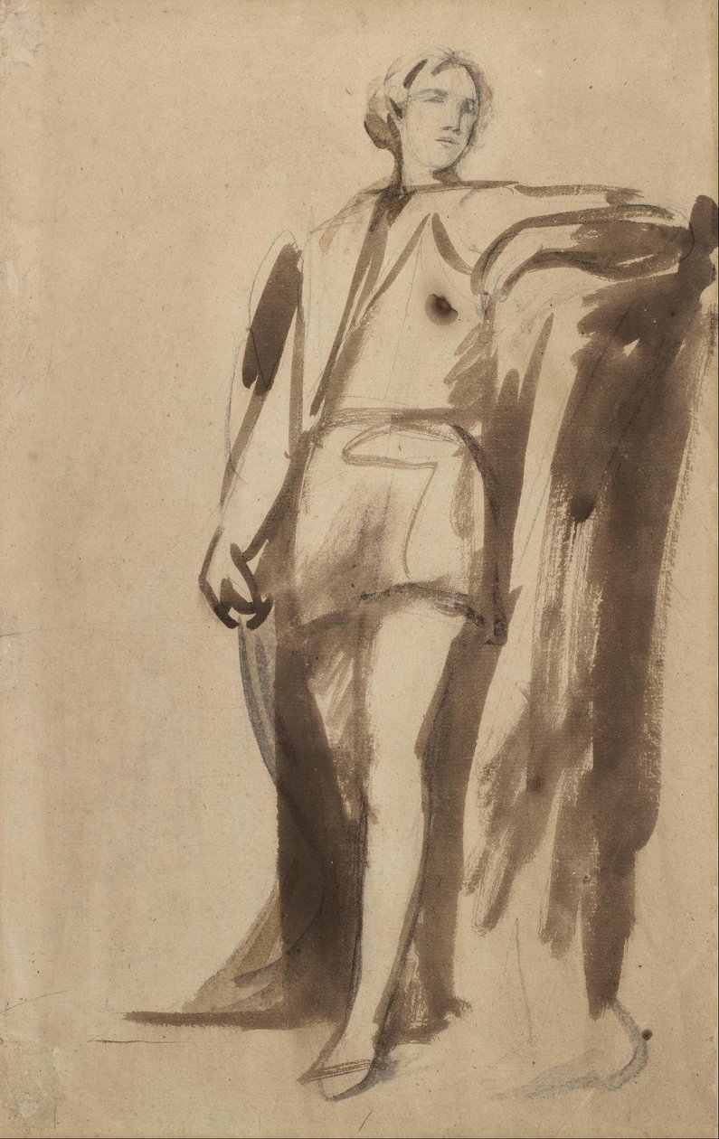 Porträtt av Hamlet av George Romney