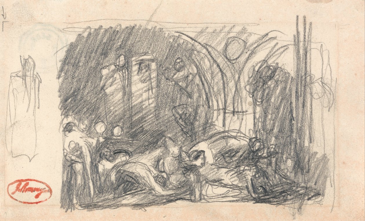 Fängelsescen av George Romney