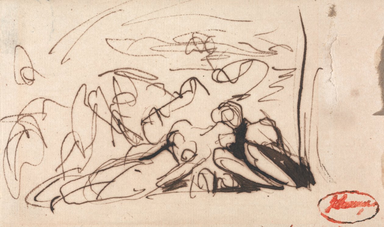 Fängelsescen av George Romney