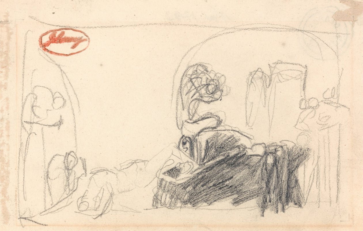 Fängelsescen av George Romney