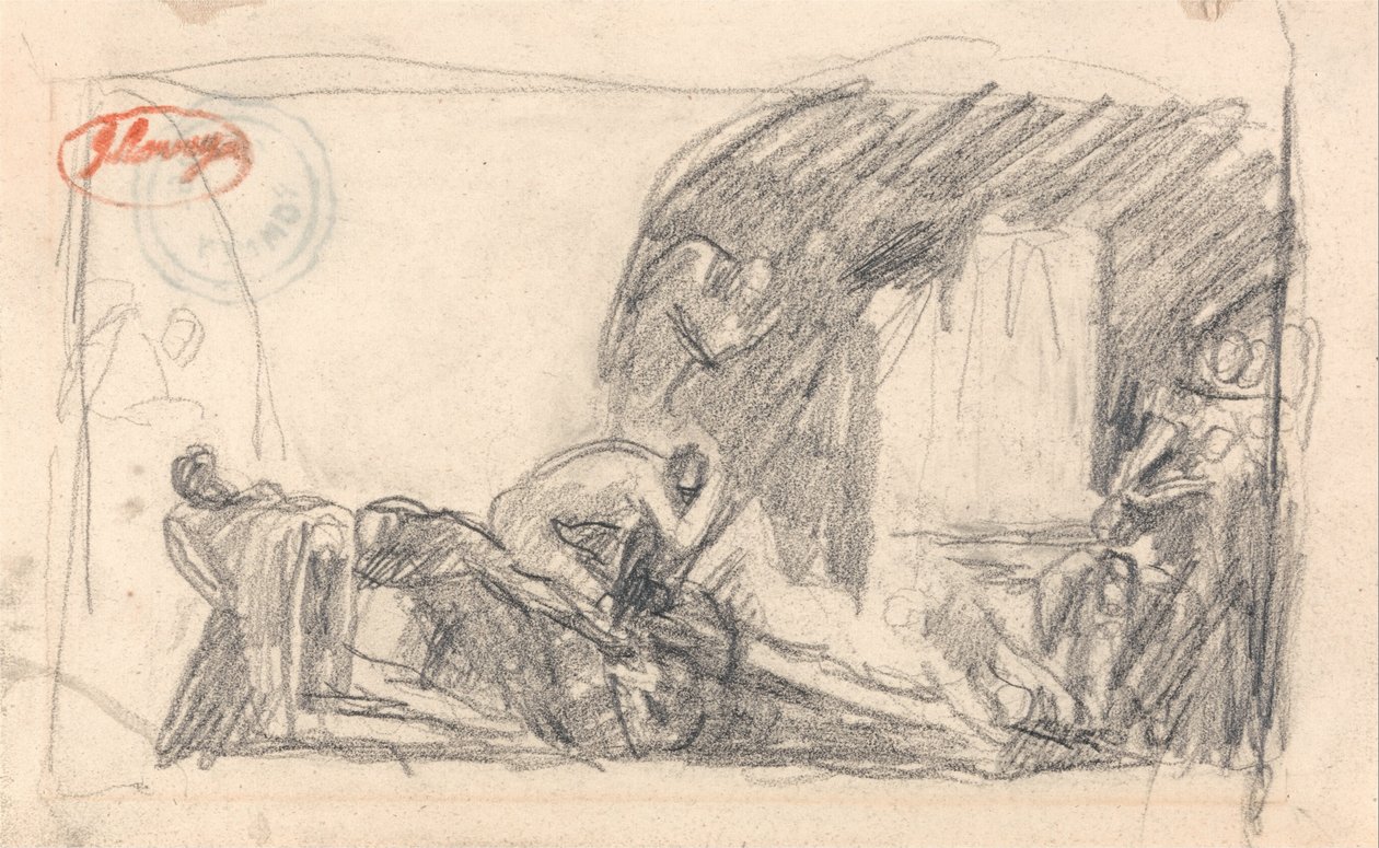 Fängelsescen av George Romney