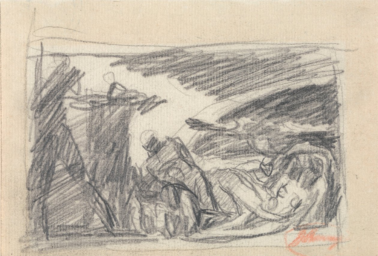 Fängelsescen av George Romney