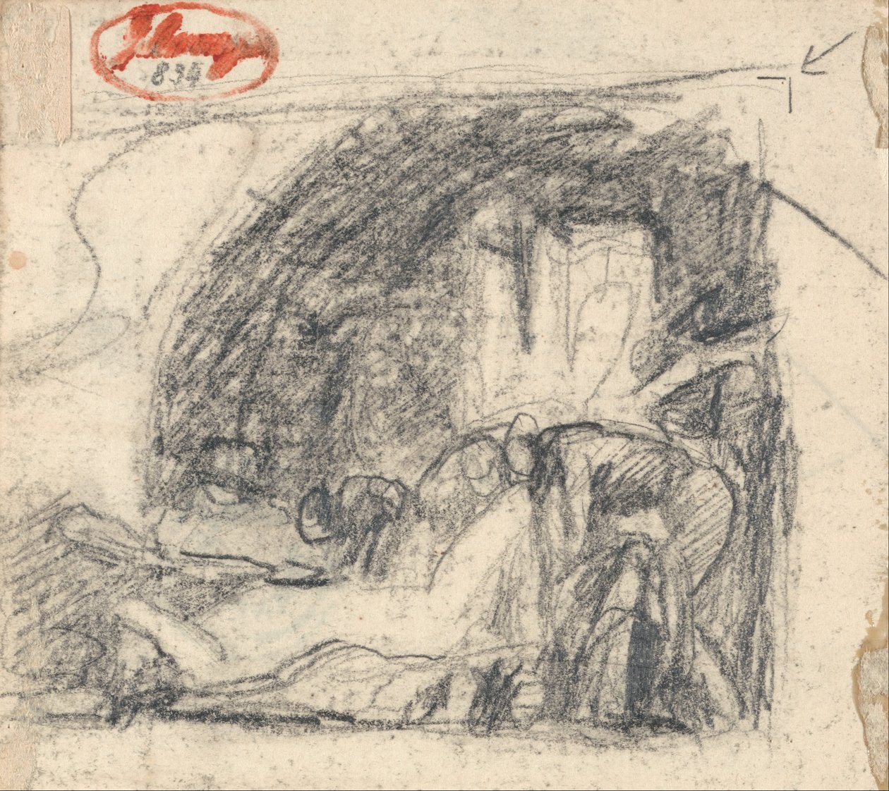 Fängelsescen av George Romney