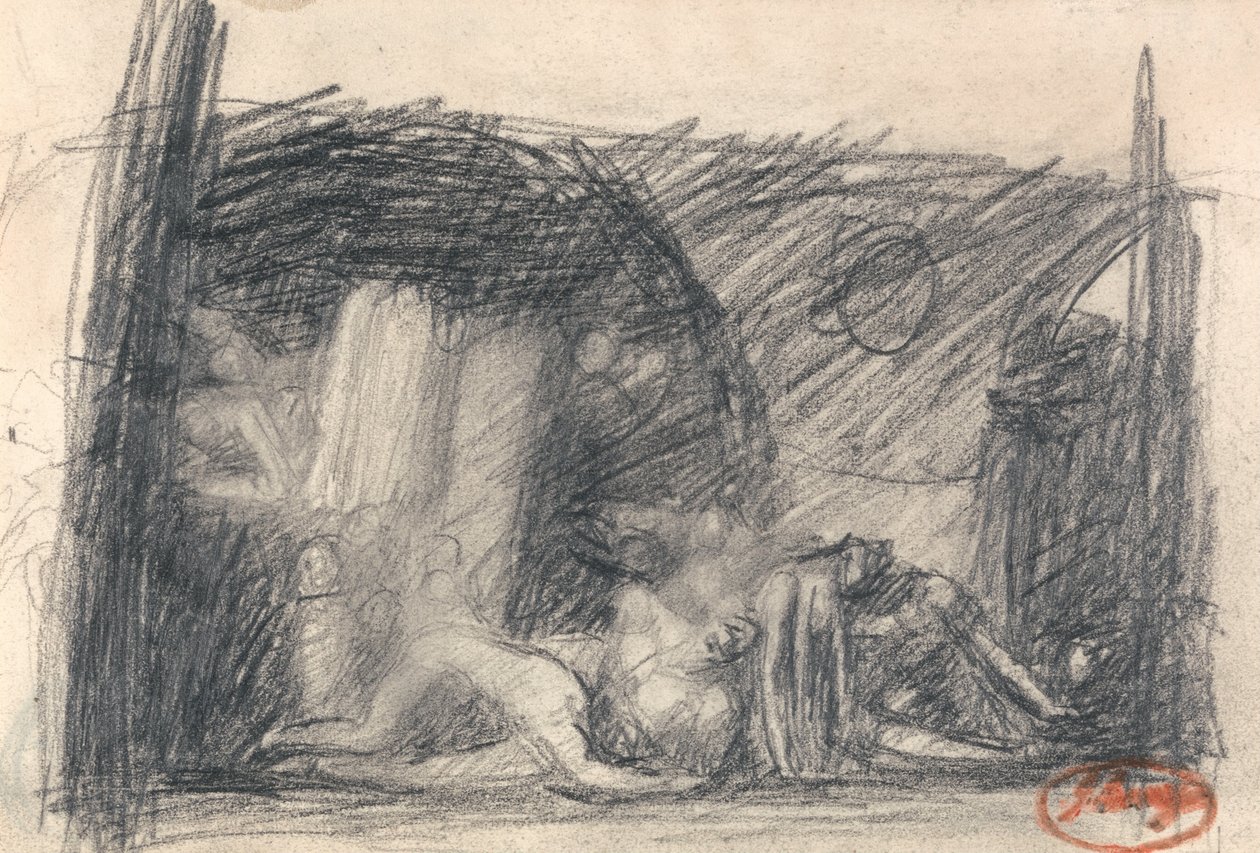 Fängelsescen av George Romney