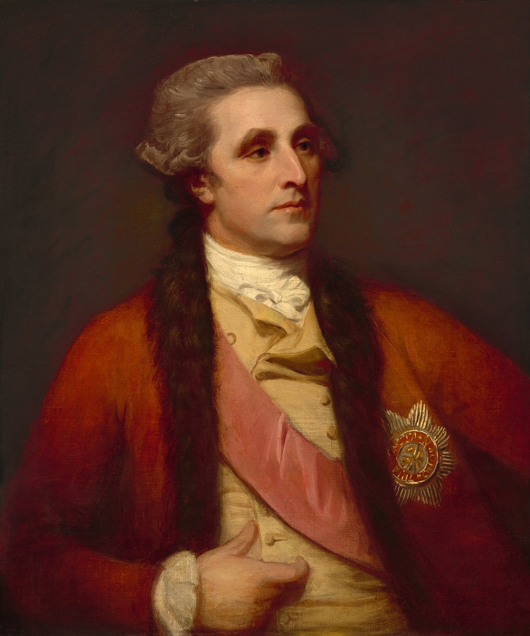 Sir William Hamilton av George Romney