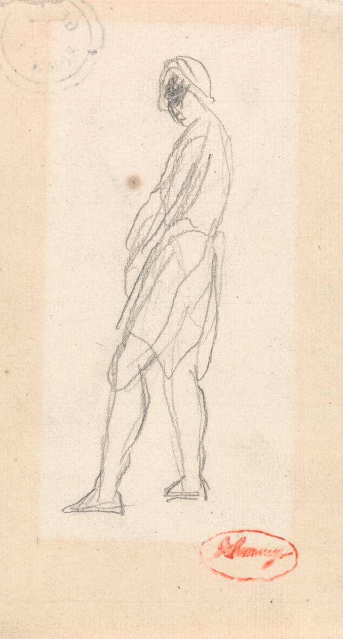 Stående figur av George Romney