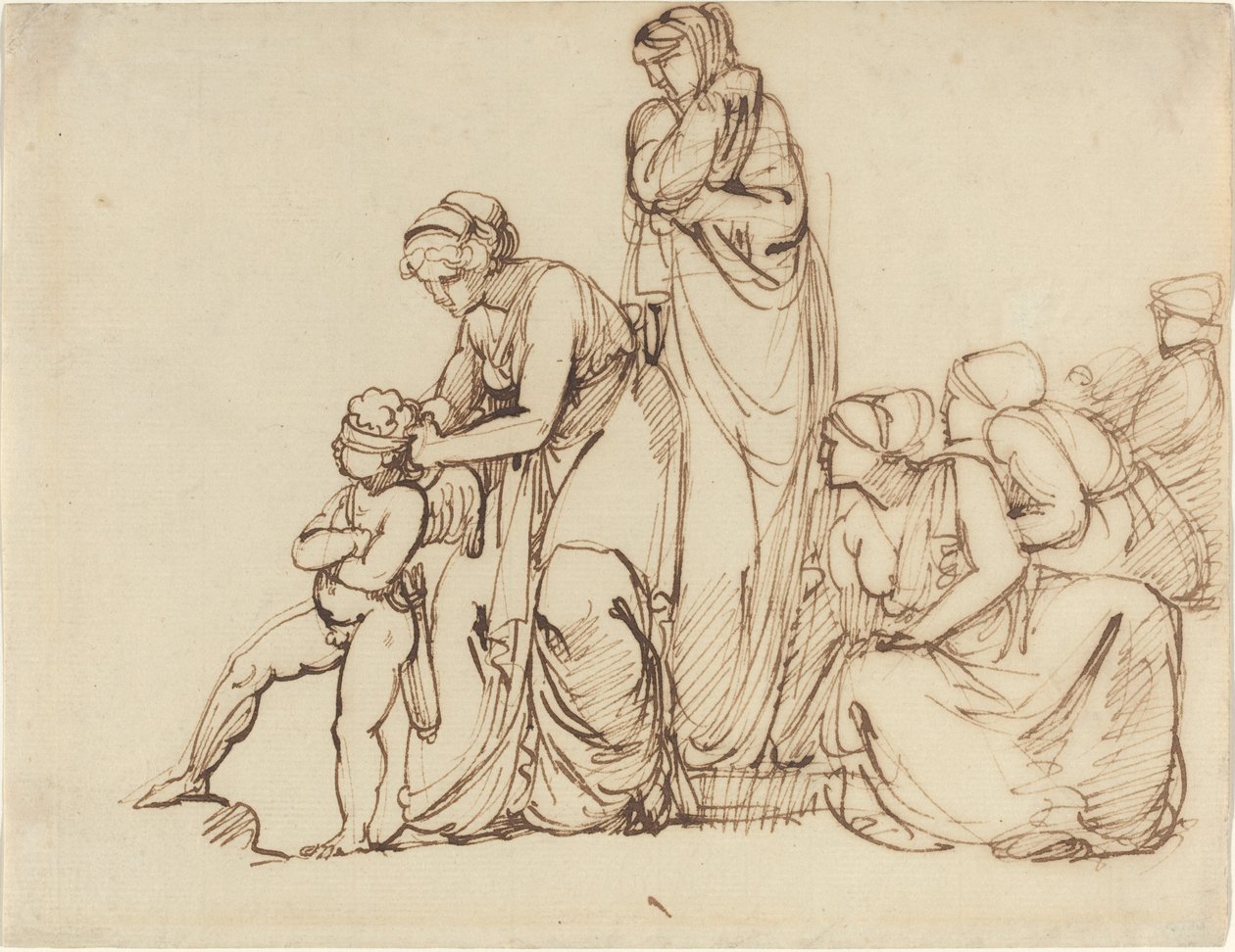 Amors ögonbindel av George Romney