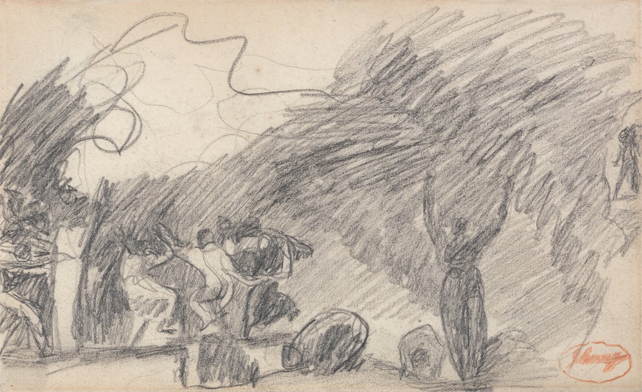 Häxornas grotta- Macbeth av George Romney