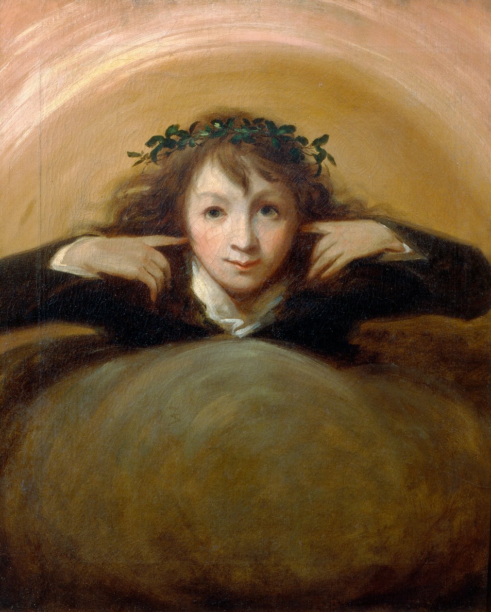 Thomas Alphonso Hayley som "Puck av George Romney