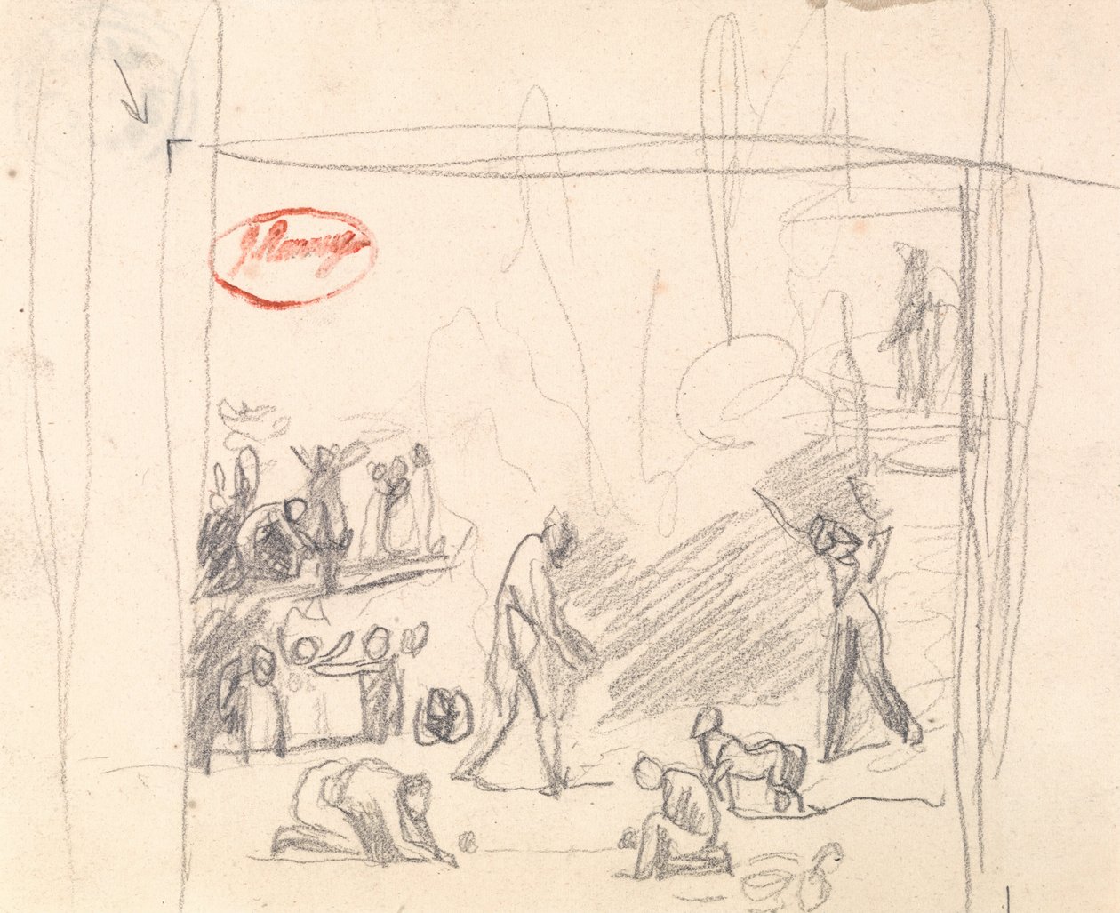 Oidentifierade ämnen av George Romney