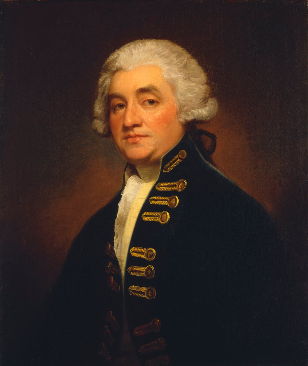 Viceamiral Sir Joshua Rowley (1734-1790) av George Romney