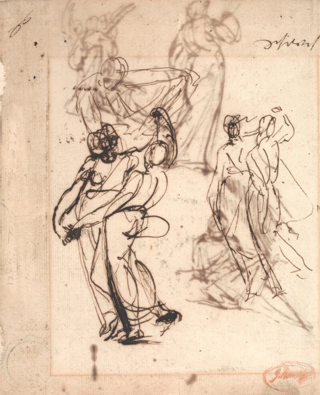 Kvinnor som dansar av George Romney