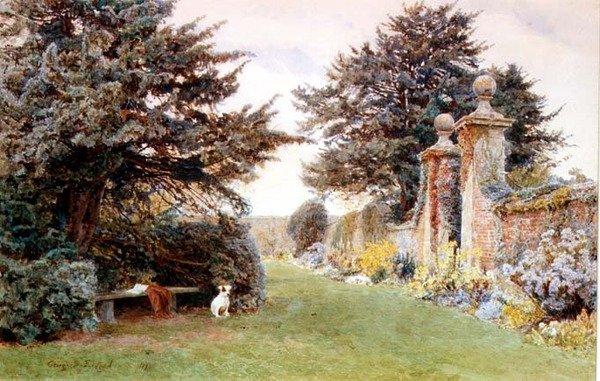 Bulwick, porten av George Samuel Elgood