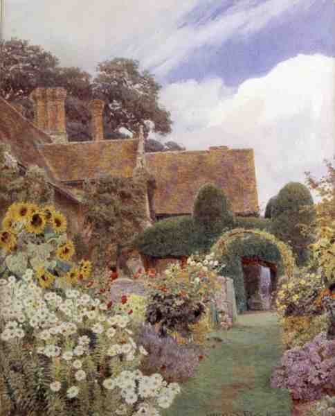 Cleve Prior: Solrosor av George Samuel Elgood