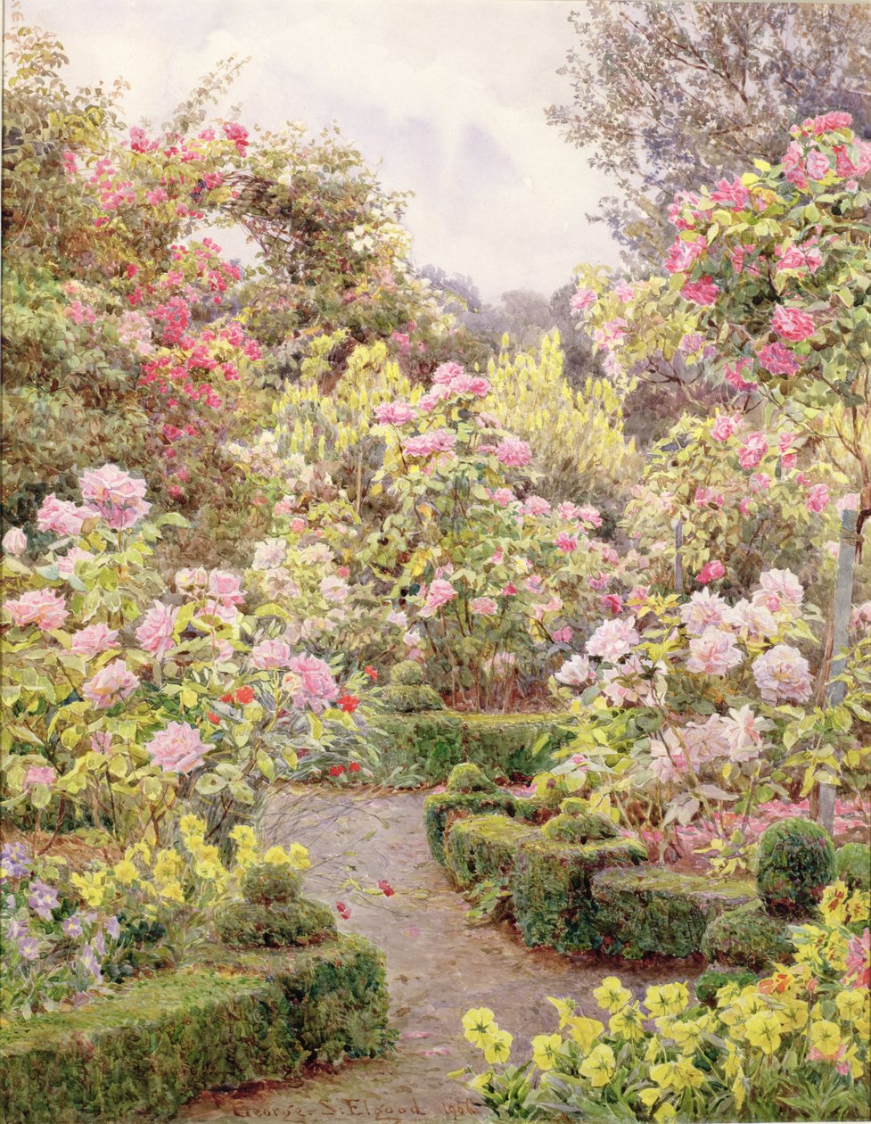 Raundscliffe - Överallt finns rosor av George Samuel Elgood