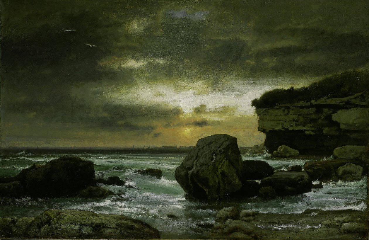 En marinsoldat, ca 1874-75 av George Snr. Inness