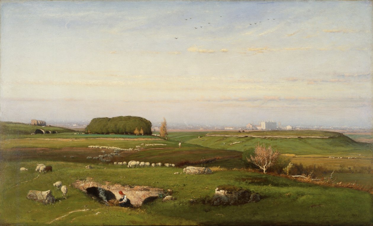 I den romerska Campagna av George Snr. Inness