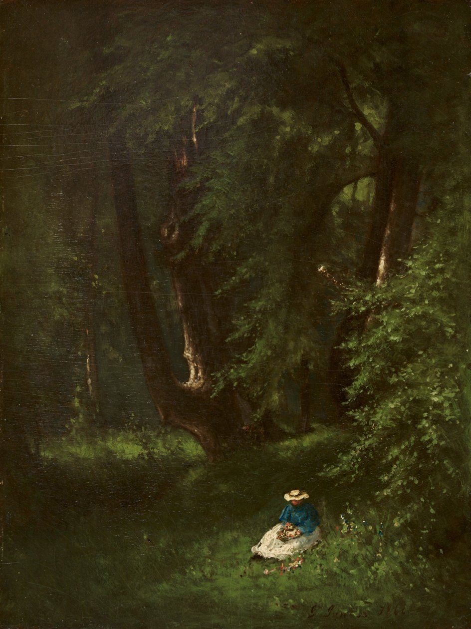 I skogen av George Snr. Inness