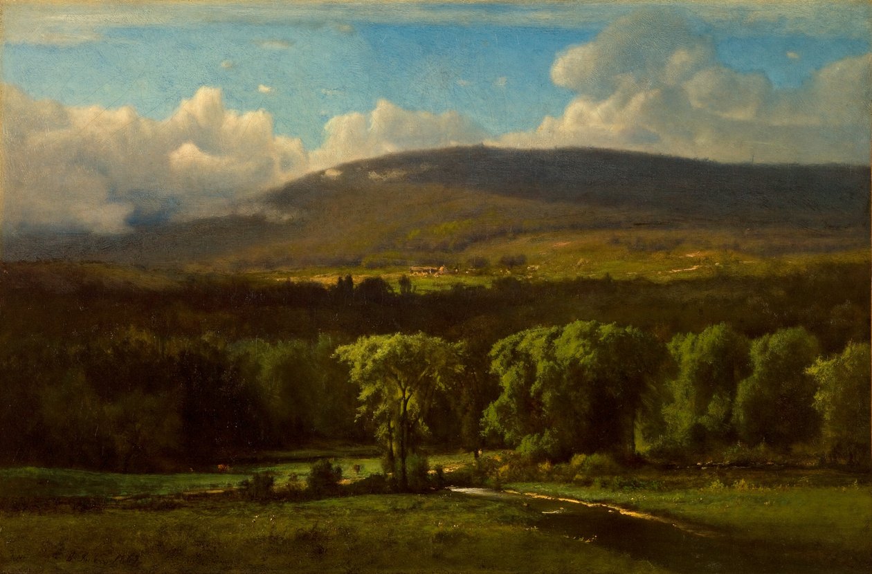 Medway, Massachusetts av George Snr. Inness