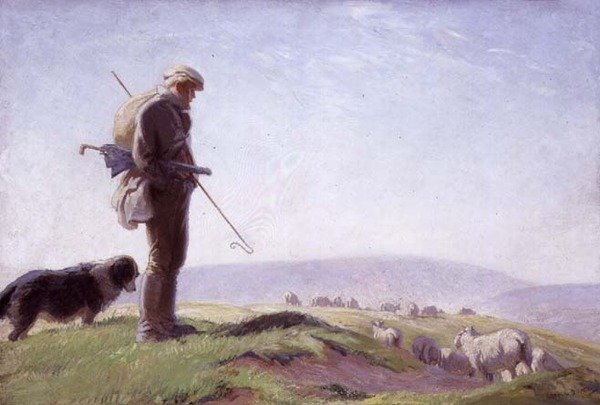 South Down Shepherd av George Soper