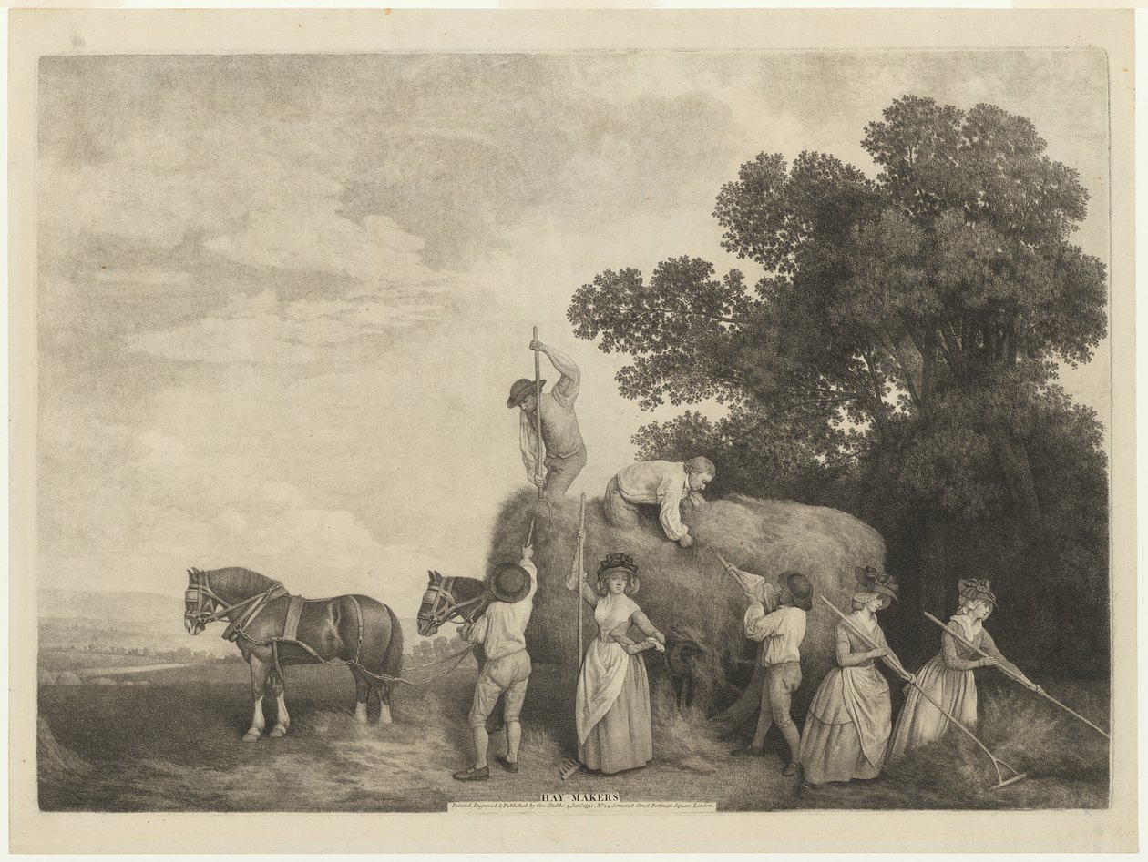 Hö-makare av George Stubbs