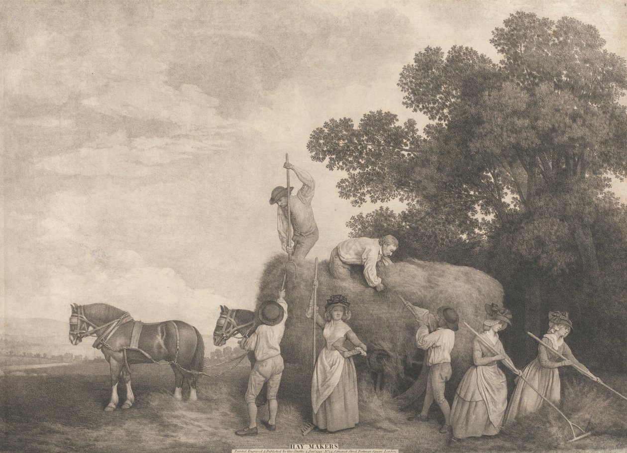 Hö-makare av George Stubbs
