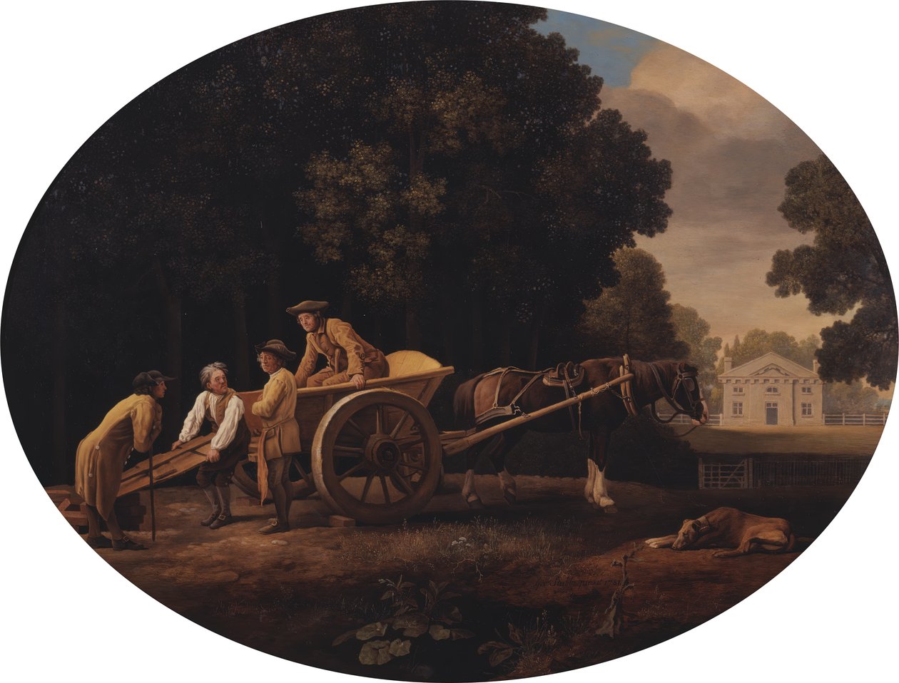 Arbetare, 1781. av George Stubbs