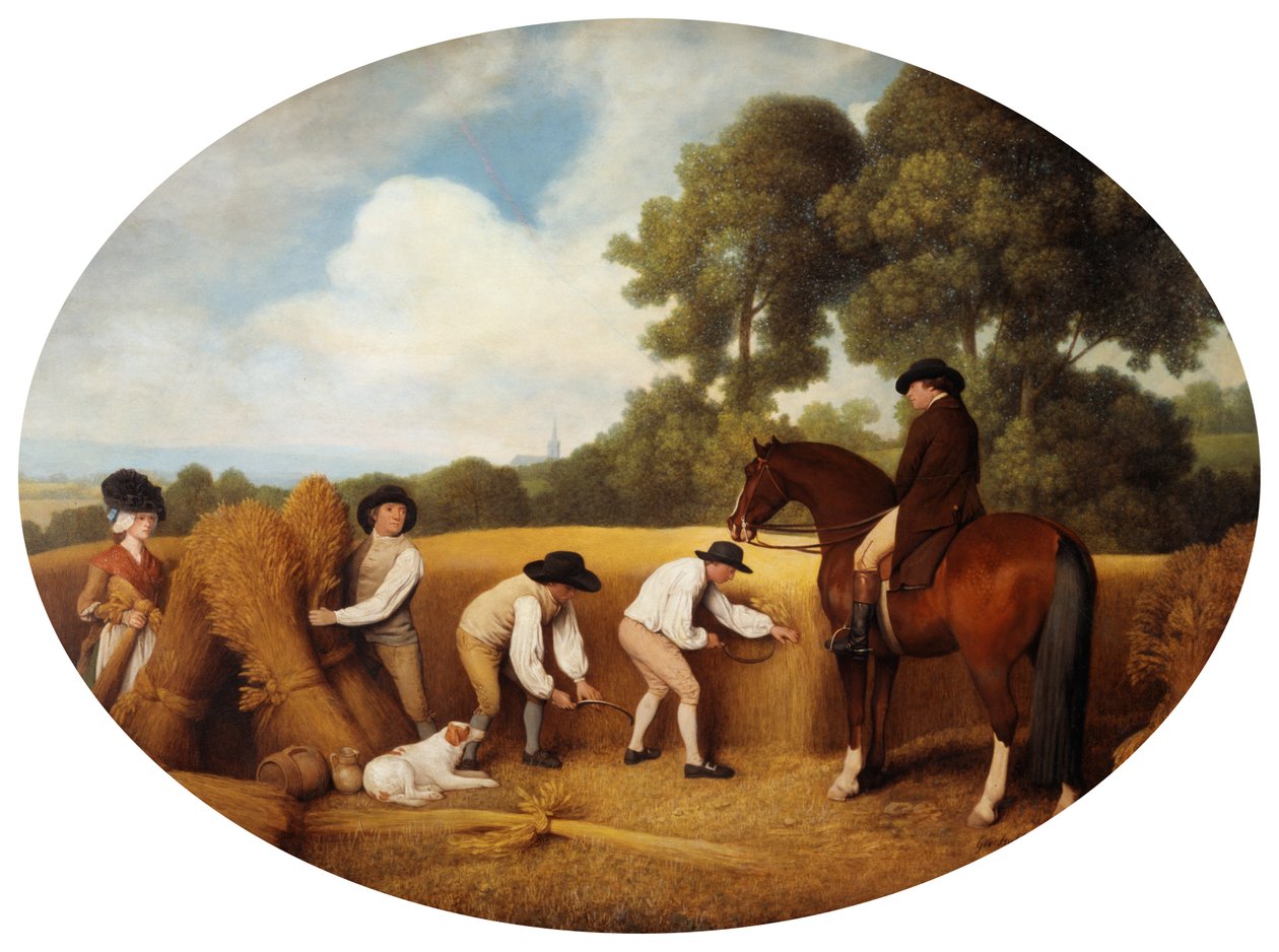 Skördemaskiner av George Stubbs