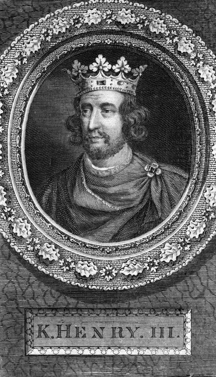 Henrik III av England, 1700-talet. av George Vertue