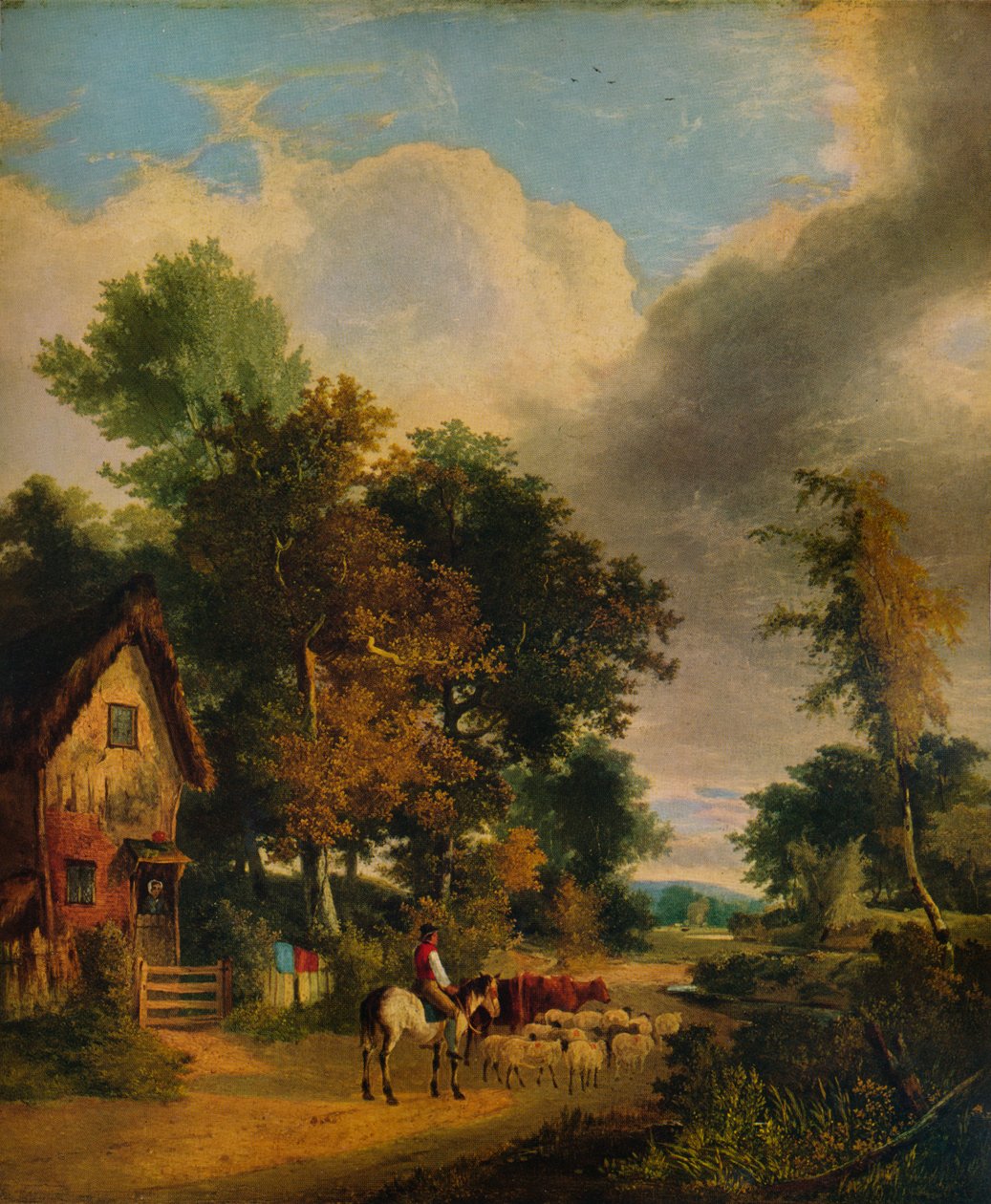 Grove Scene, Norwich, c1827, 1938 av George Vincent