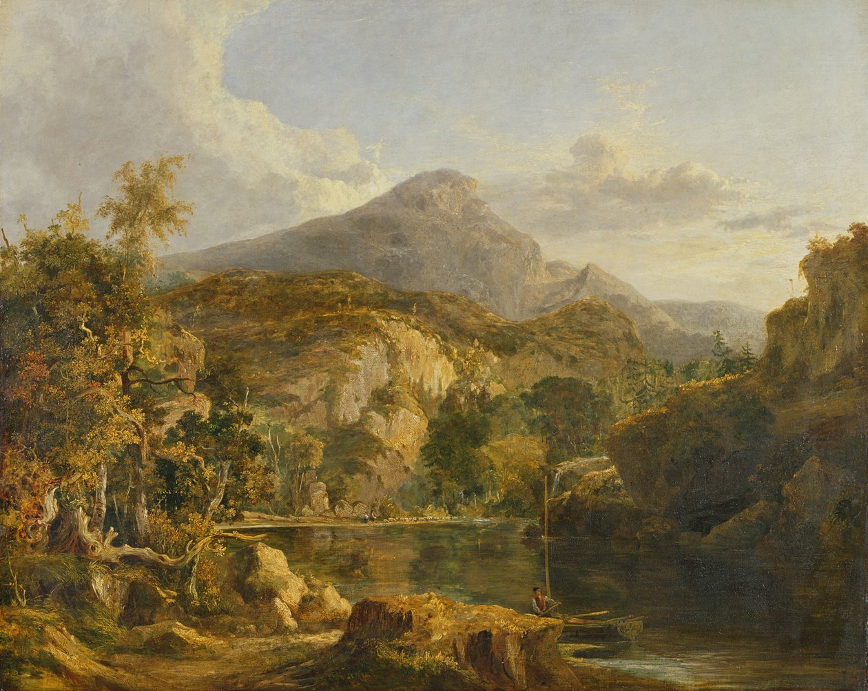 Utsikt över höglandet, 1827 av George Vincent