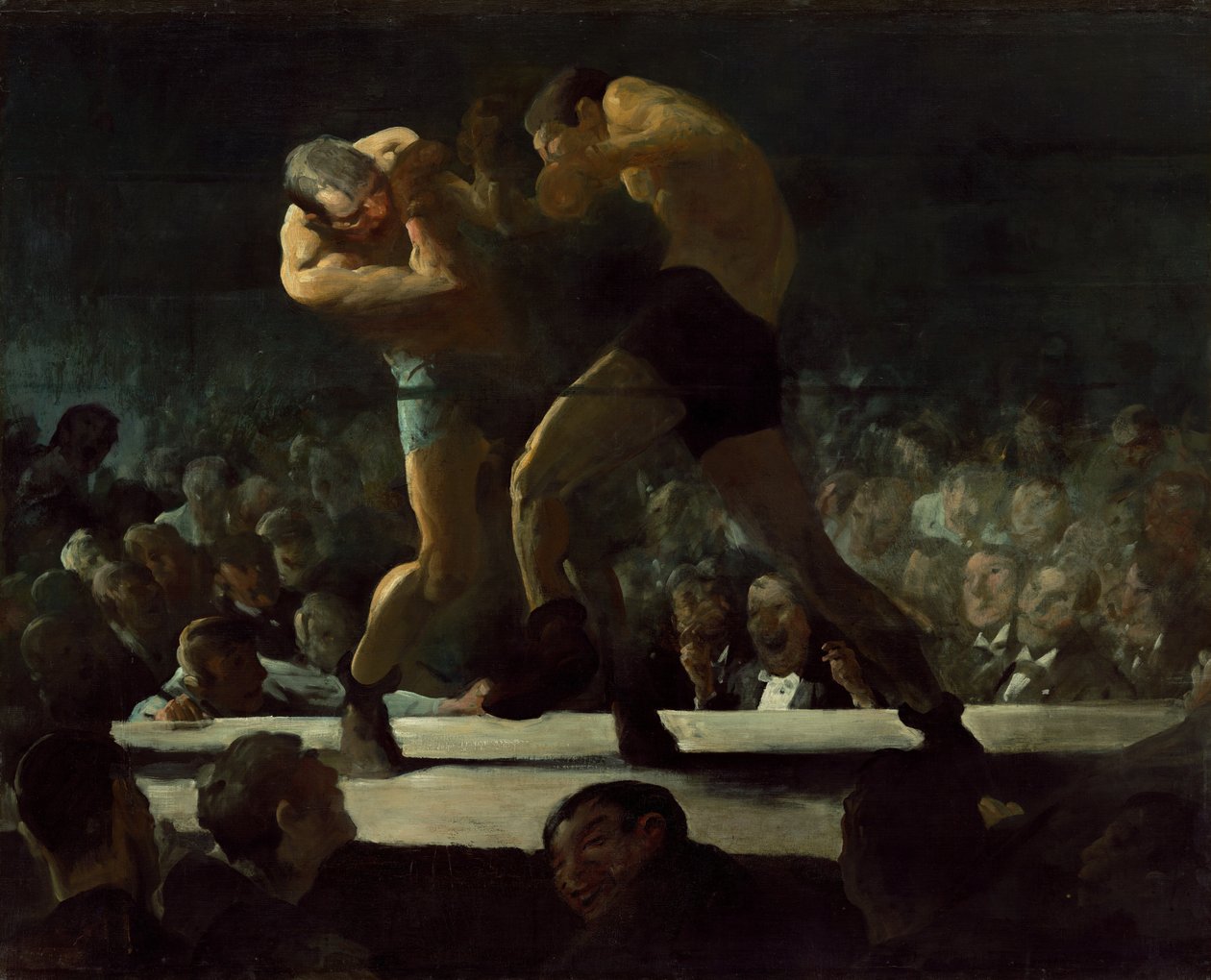 Klubbkväll, 1907. av George Wesley Bellows