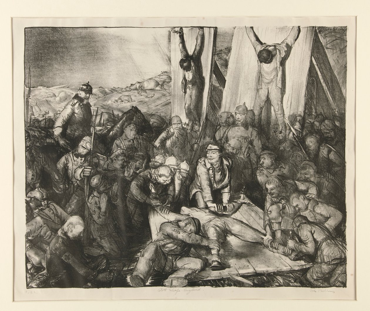 Gud straffa England av George Wesley Bellows