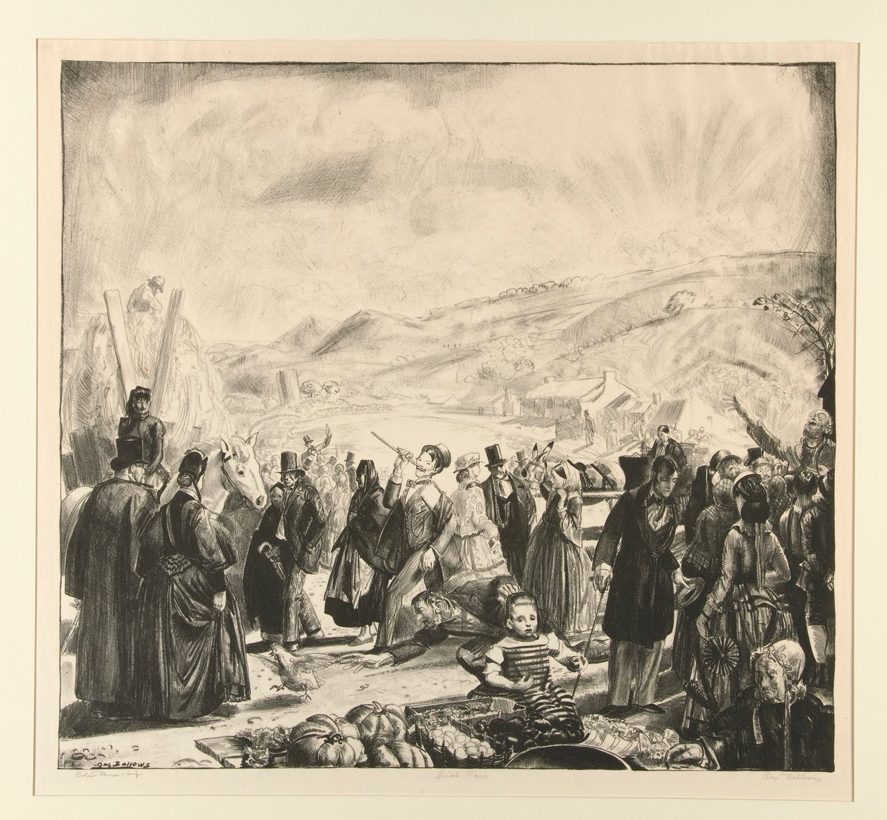 Irländska mässan av George Wesley Bellows