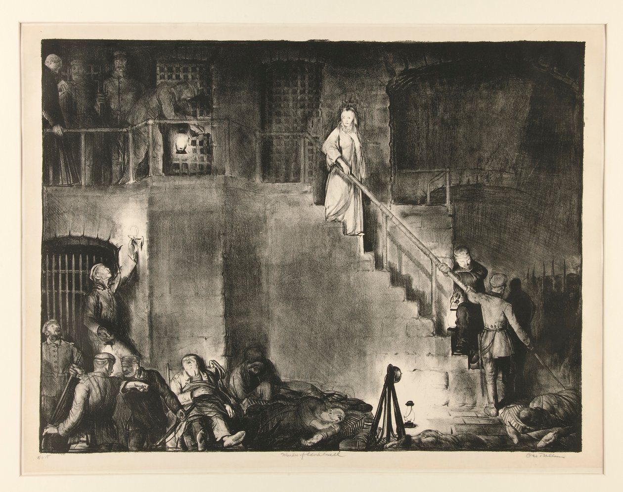 Mordet på Edith Cavell av George Wesley Bellows