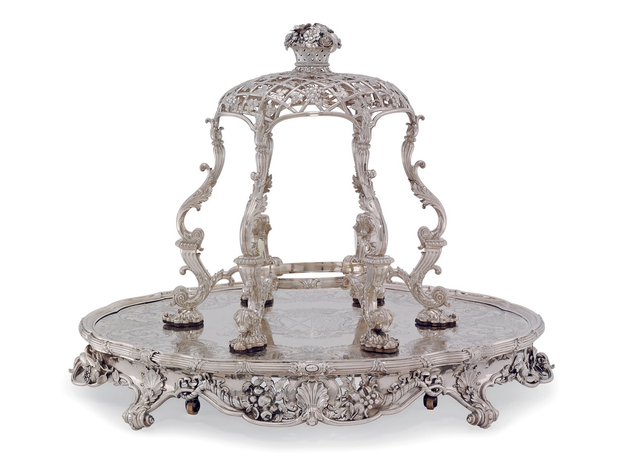 Epergne, The Leinster Service av George Wickes
