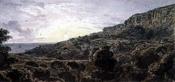 Landskap av George the Younger Barret