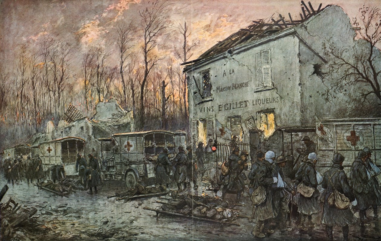 Bilen under kriget". av Georges Bertin Scott