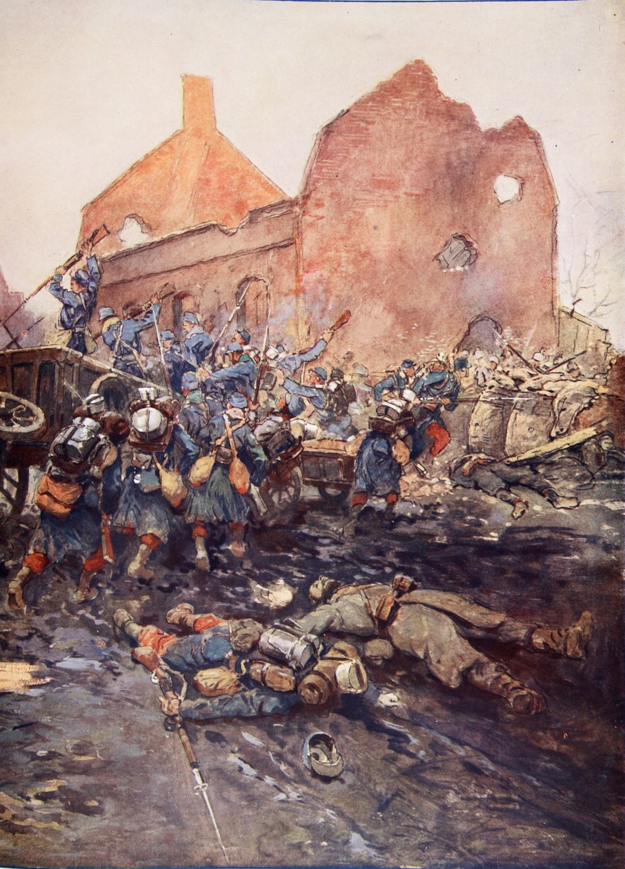 Anfallet av Vermelles, 1915 av Georges Bertin Scott