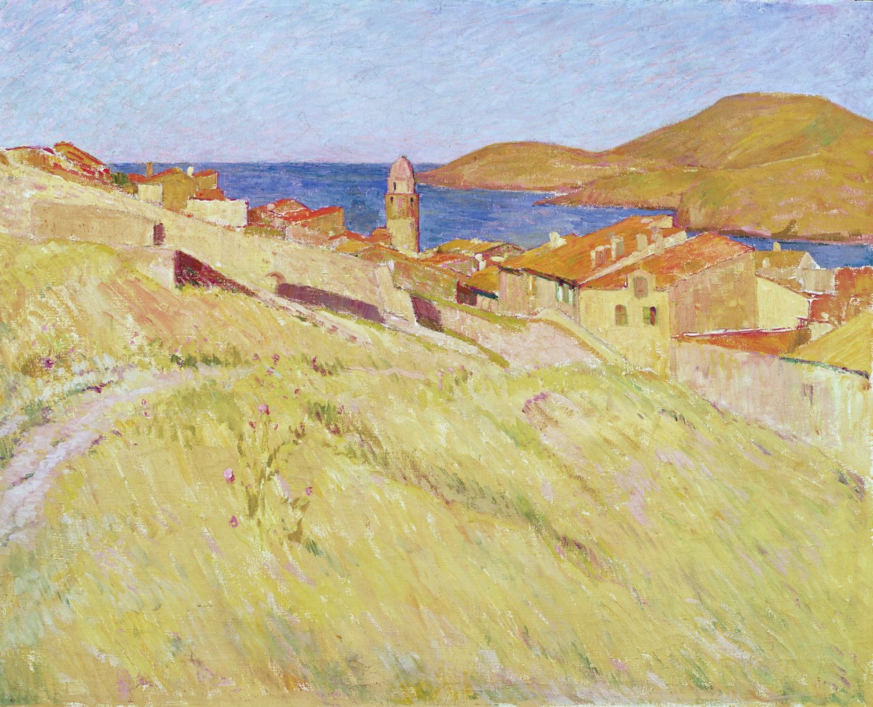 Collioure Landskap av George Daniel de Monfreid