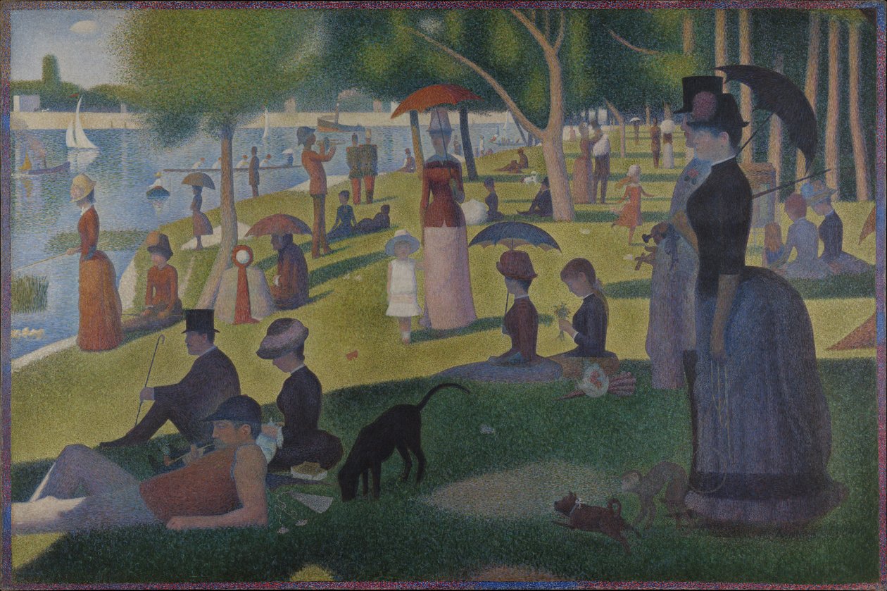 A Sunday on La Grande Jatte -- 1884 av Georges Seurat