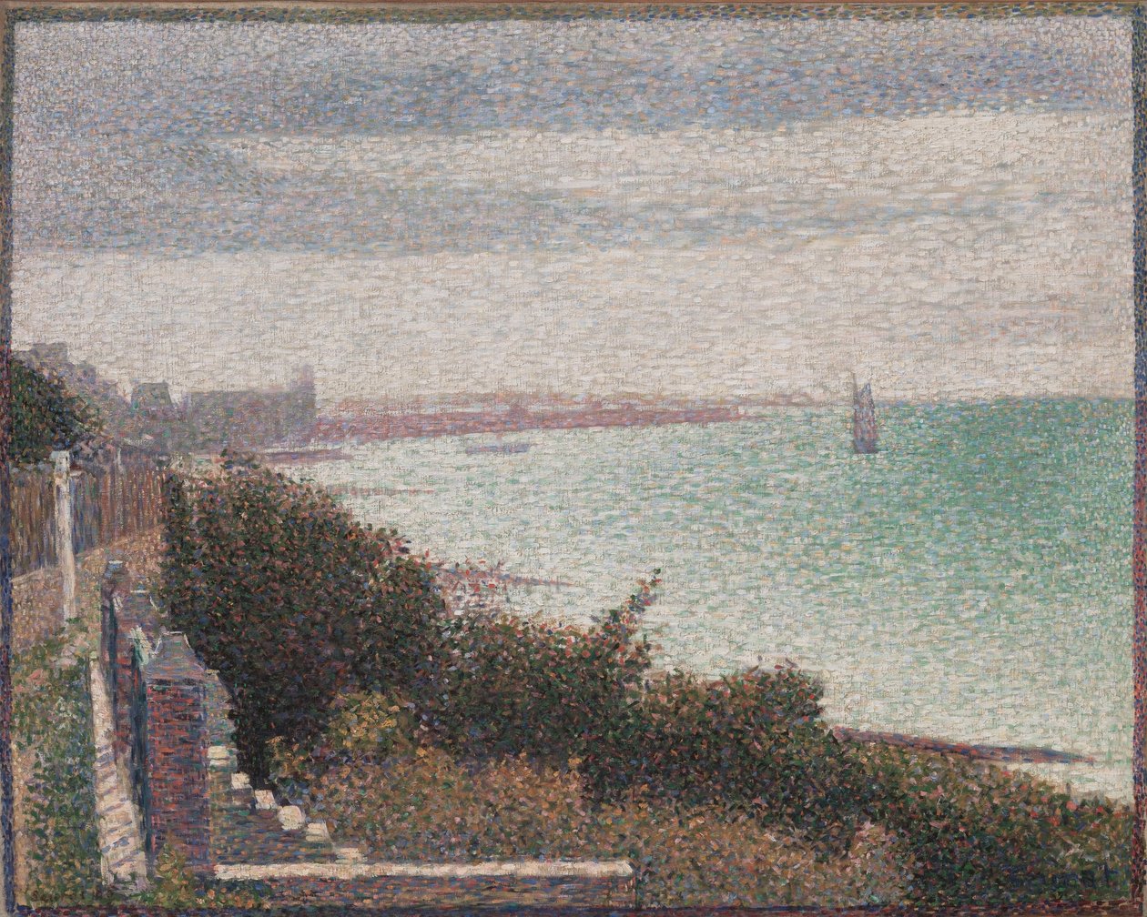 Grandcamp, en kväll av Georges Seurat