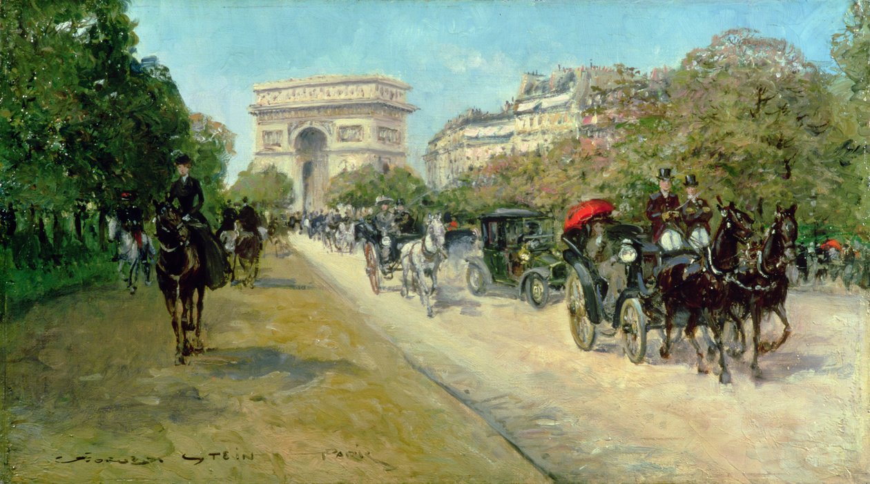 Boulevard i Paris av Georges Stein