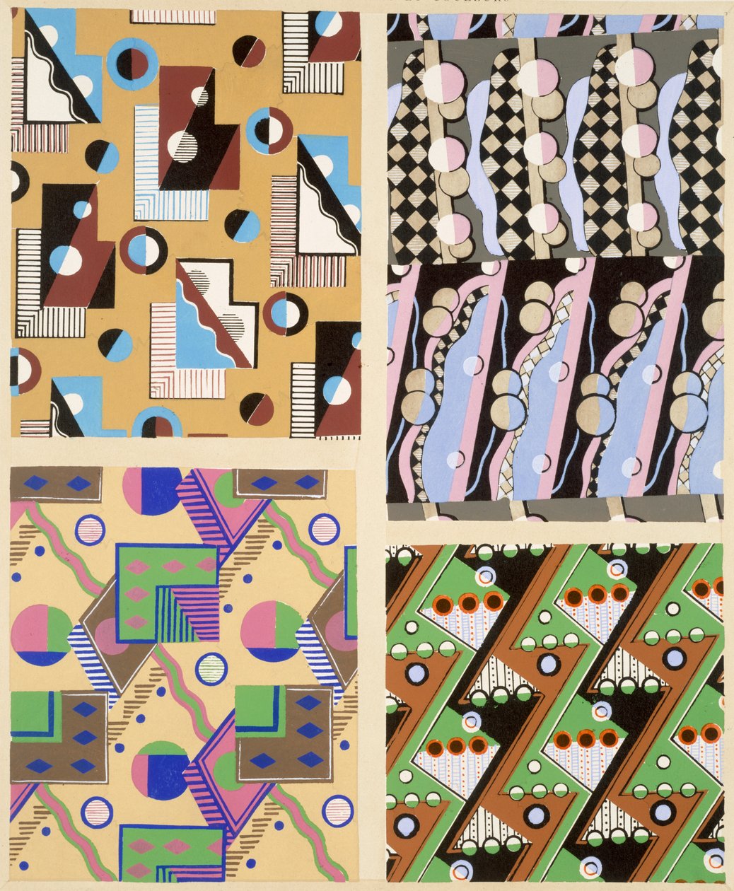 Abstrakt design, från 