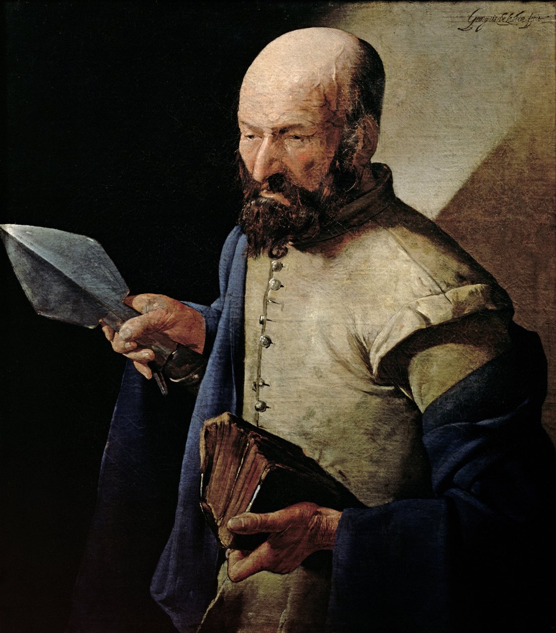 Sankt thomas av Georges de La Tour