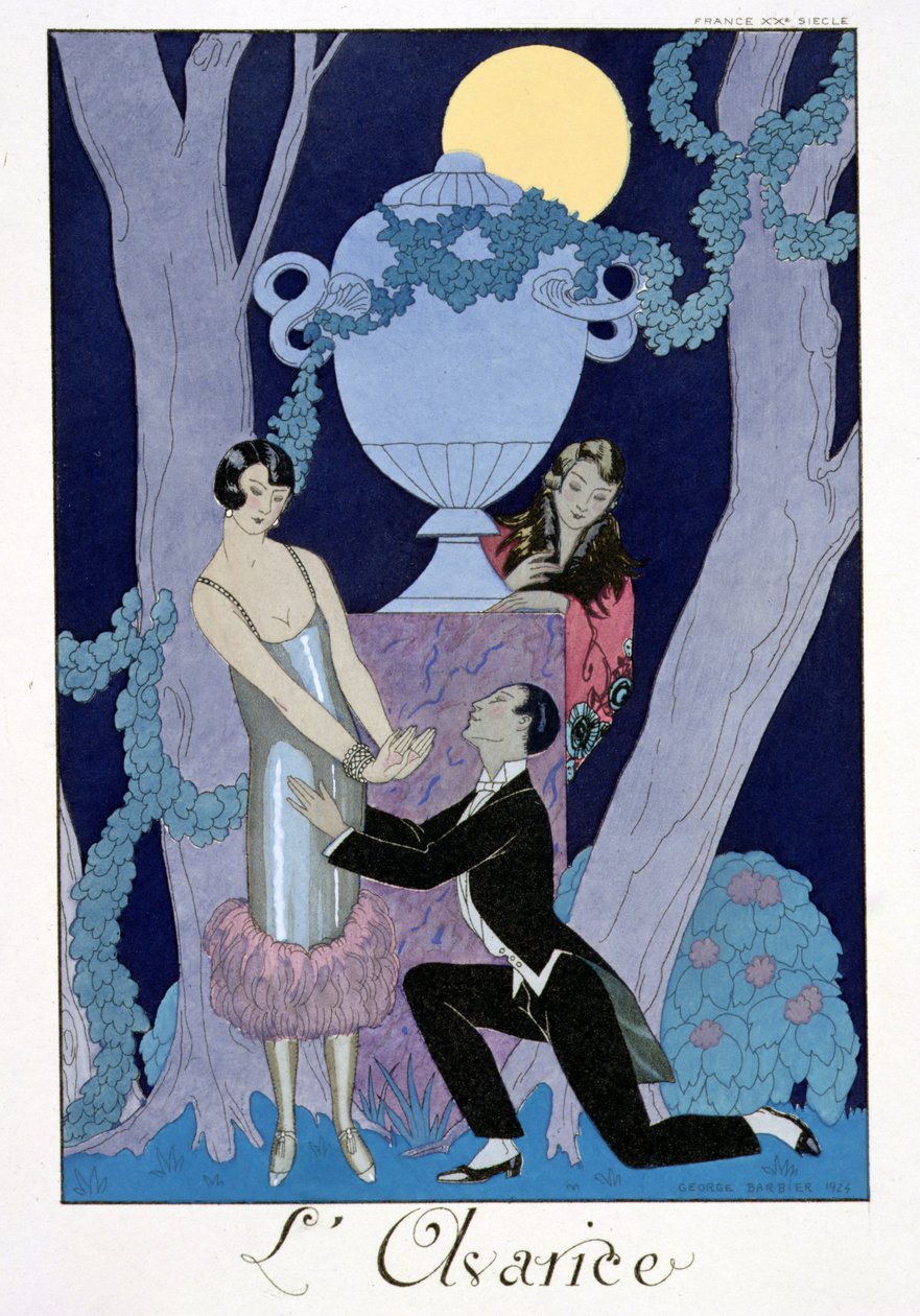Girighet av Georges Barbier