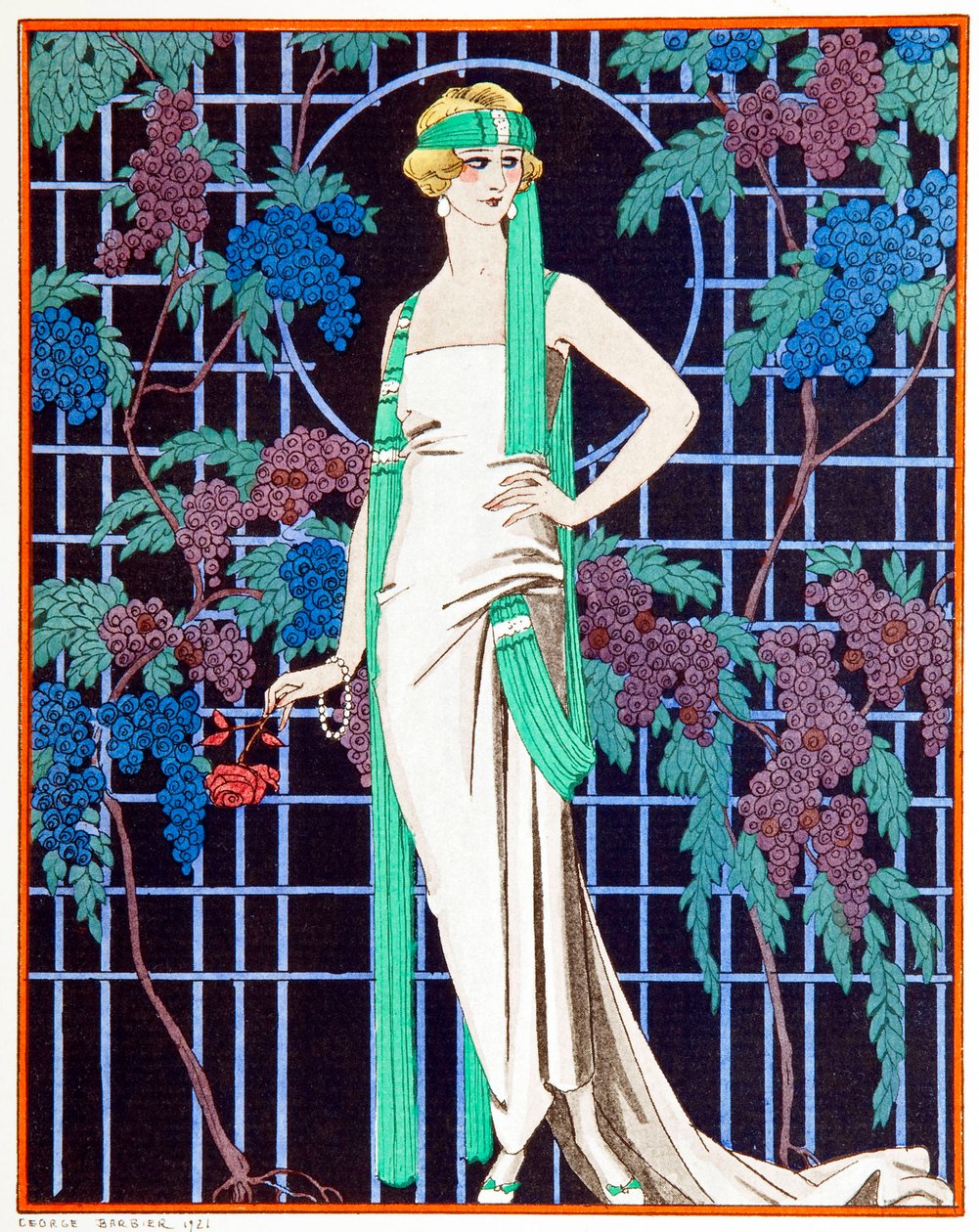 Rosor I Natten av Georges Barbier