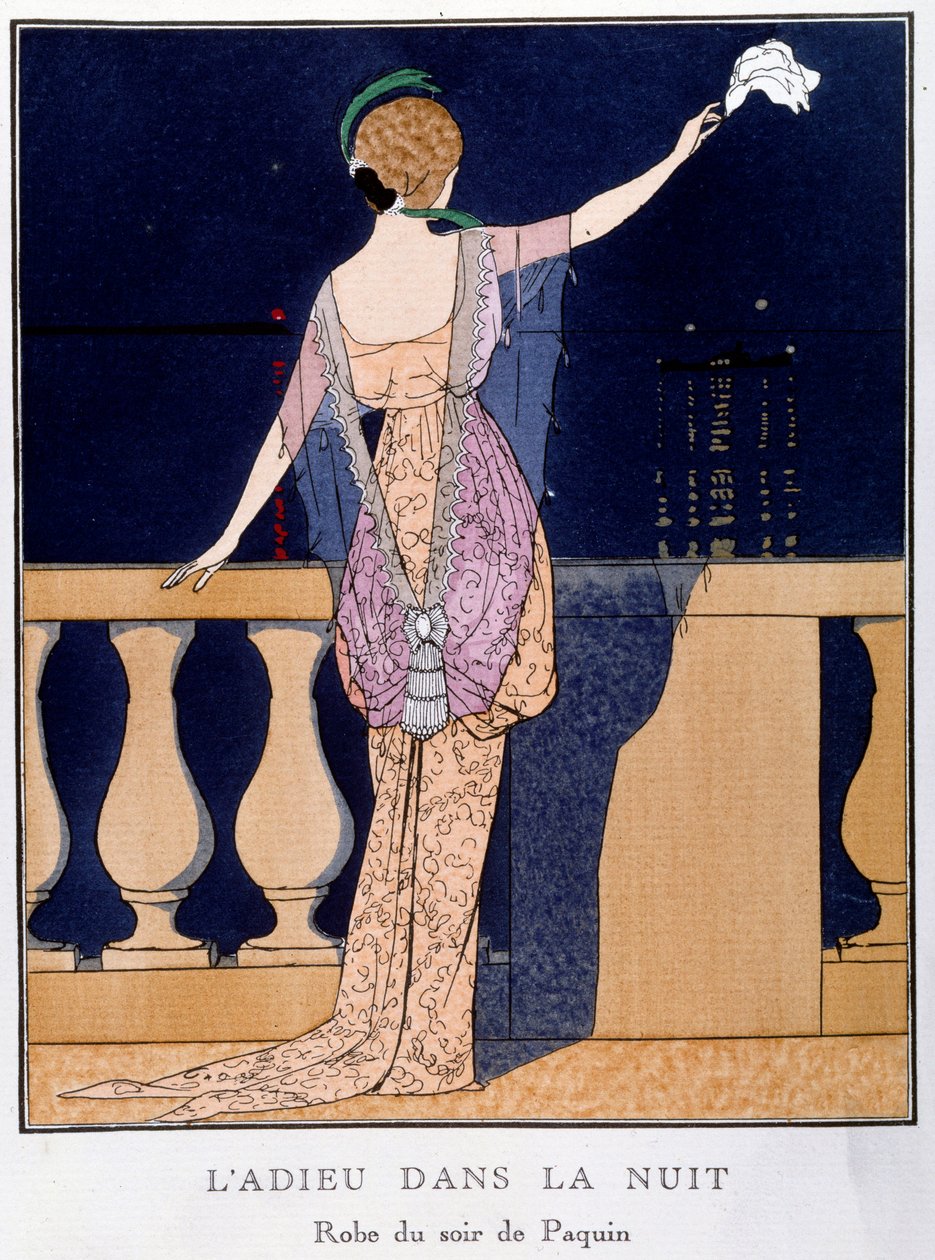 Farväl i natten av Georges Barbier
